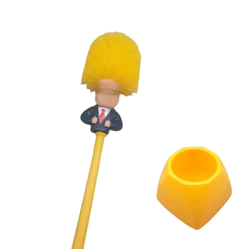 Funny Toilet Brush & Holder Set