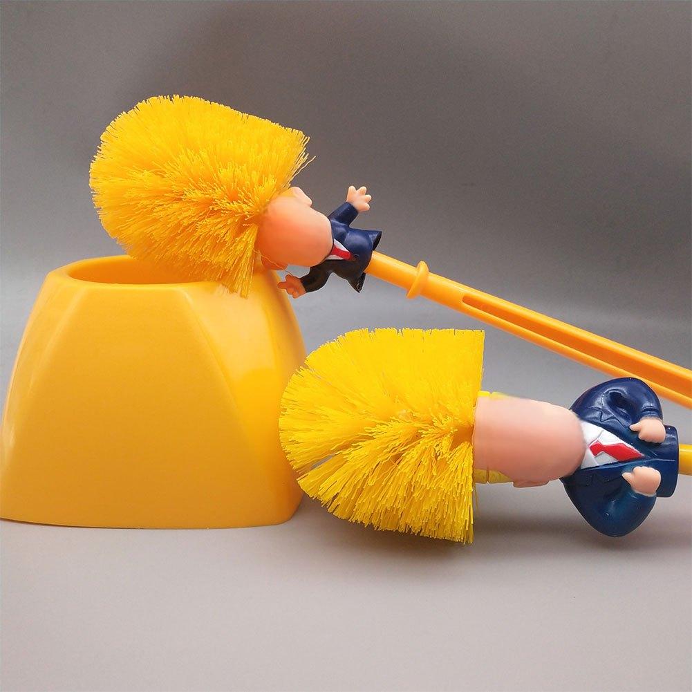 Funny Toilet Brush & Holder Set