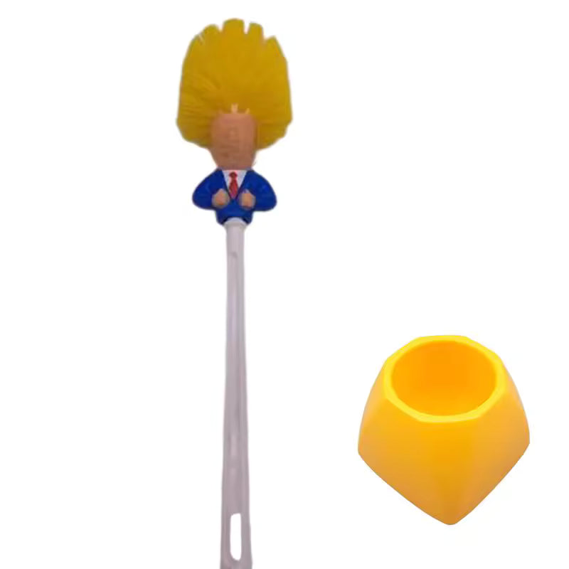 Funny Toilet Brush & Holder Set