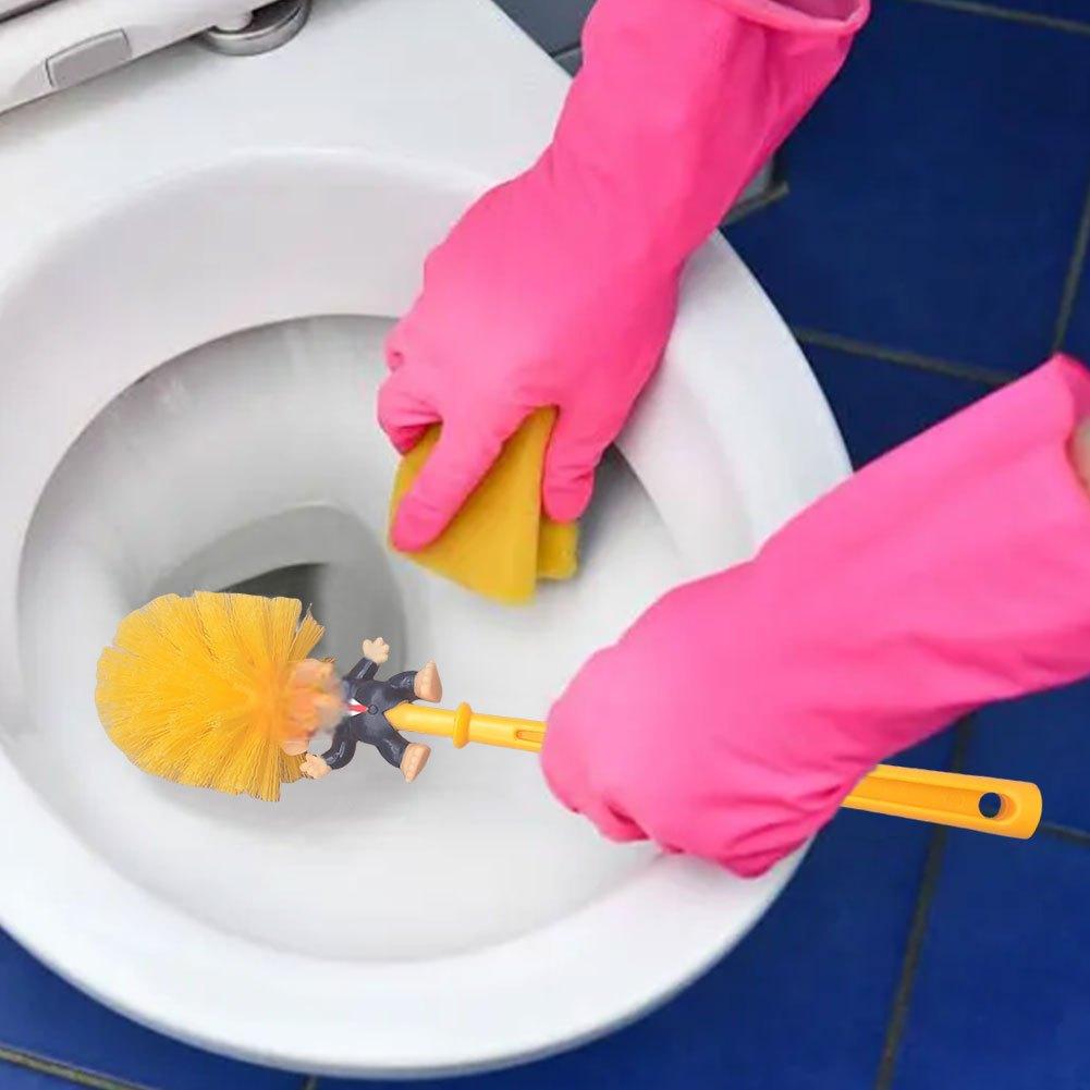 Funny Toilet Brush & Holder Set