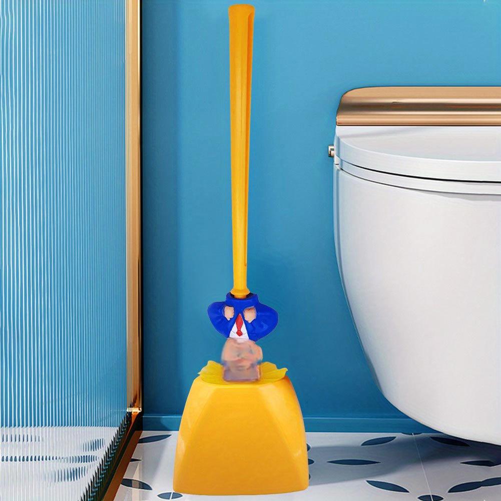 Funny Toilet Brush & Holder Set
